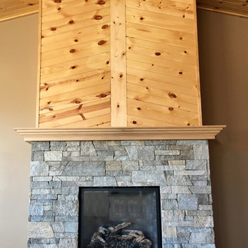 Fireplaces using Buechel Stone