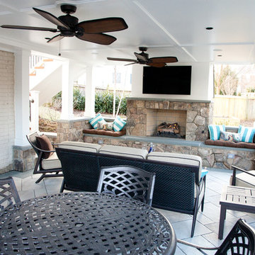 High End Deck and Lower Living Space