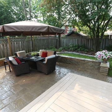 Rejuvenated Rear-yard Patio
