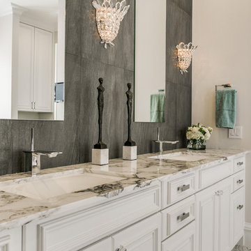 Calacatta Supremo Marble Master Bath