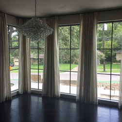 Custom Designed Draperies - Window Treatments