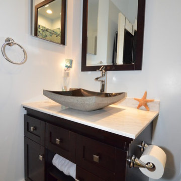 Beach Themed Bathroom Remodel