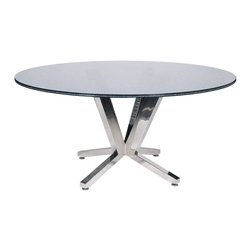 Stella Dining Table | Polished Frame - Dining Tables
