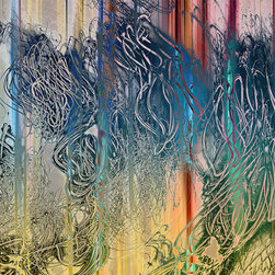 Franklin Arts - Modern Abstract Fine Art Canvas Print, Any Size - Prints And Posters