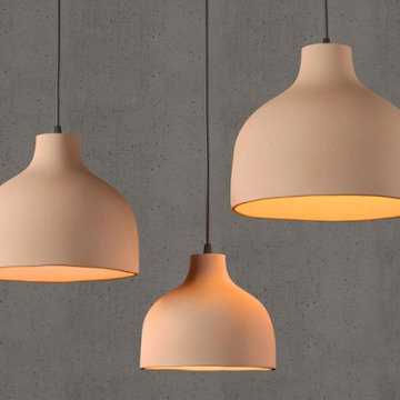 Naaya Ceramic Bottleneck Pendant Light