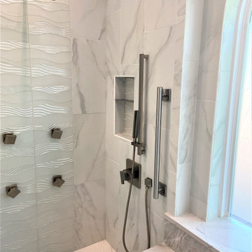 Updated Contemporary Master Bathroom