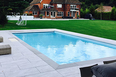 Swimming pool installation in Hampshire