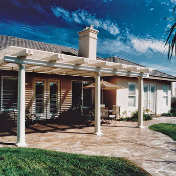 Attached Lattice Patio COver