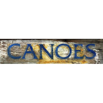 Canoes Sign