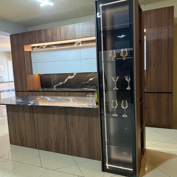 Custom Design Island Kitchen by VelArt - Dominican Republic