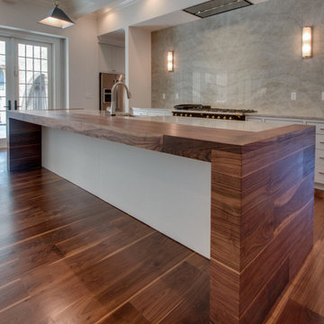 American Black Walnut Wide Plank Wood Floor in Charlotte, NC