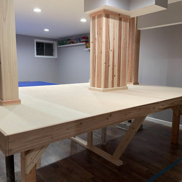 Basement Train Table