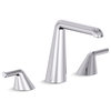Taper by Bjarke Ingels Sink Faucet, Lever Handles, Polished Chrome