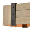 Wooden Crate 40" Wide 5-Light Linear Chandelier, Oil Rubbed Bronze