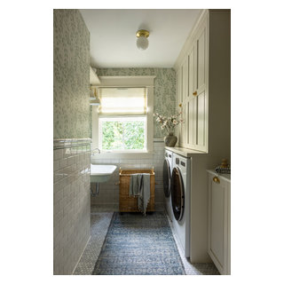 West Mercer Laundry Room - Traditional - Laundry Room - Seattle - by Q ...
