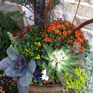 Autumn Seasonal Outdoor Planters