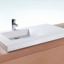 Cube Sink VCS36L - Bathroom Sinks