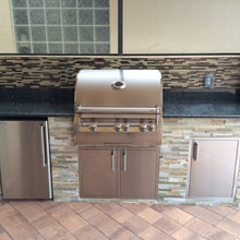 outdoor kitchen