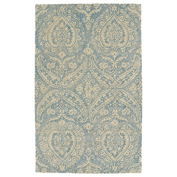 Kaleen Weathered Collection Rug, Blue 2'x3'