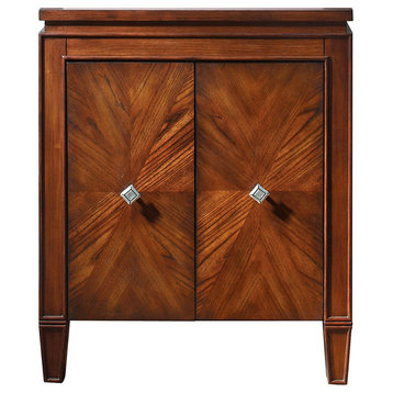 Avanity Brentwood Vanity Only, New Walnut Finish, 25" Wide