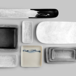 Martha Sturdy resin platters and trays - Home Decor