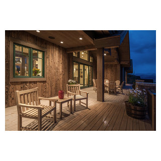 Promontory Home - Rustic - Deck - Salt Lake City - by Artisans Custom ...