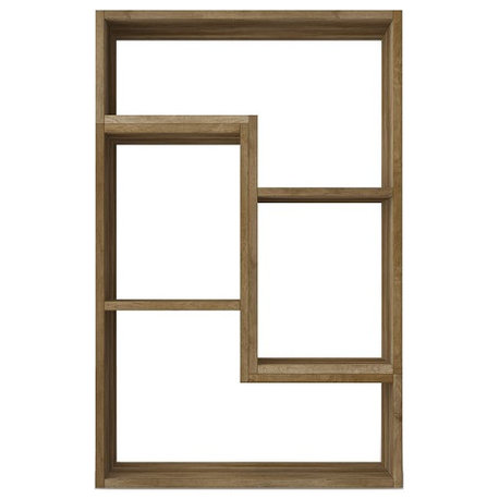 LIANA Modular Bookcase, Oak Country