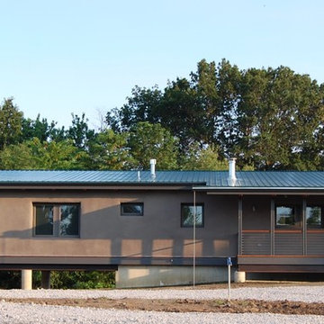 Modern Straw Bale Cabin