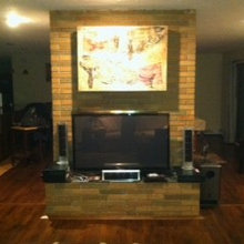 Fireplace Entertainment Center