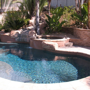 Existing Pool Remodel-Before Shot