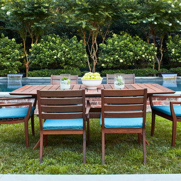 Outdoor Season 2019- Laguna Dining with Stacking and Side Chairs