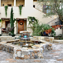 waterfalls and fountains