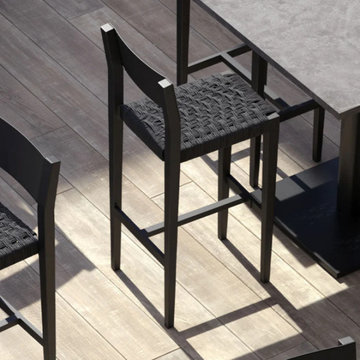 DecoScape Belmont Bar Side Rope Chair