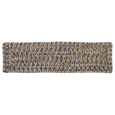 Corsica Rug, Lake Blue Stair Tread Rug, Set of 13
