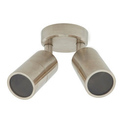 Twin Adjustable Wall Lights Multiple Finishes - Outdoor Wall Lights And Sconces