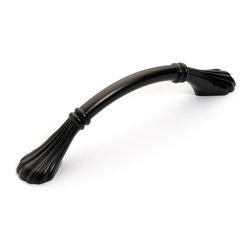 Dynasty Hardware - Cabinet Pull Aged Oil Rubbed Bronze - Cabinet And Drawer Handle Pulls