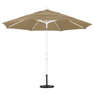California Umbrella 11' Patio Umbrella in Linen Sesame