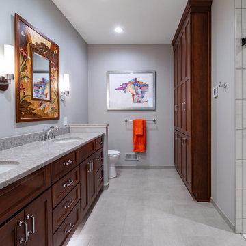 An Inspired Bathroom Design in Washington Crossing