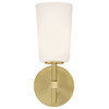 Crystorama Lighting Group COL-101 Colton 13" Tall Bathroom Sconce - Aged Brass