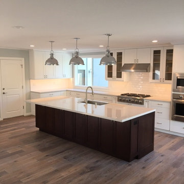 Moraga Kitchen/Living Room/Family Room/Fire Place Demo