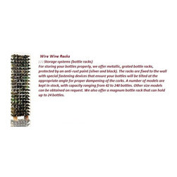 Wine Cave Wire Wine Racks - Wine Racks