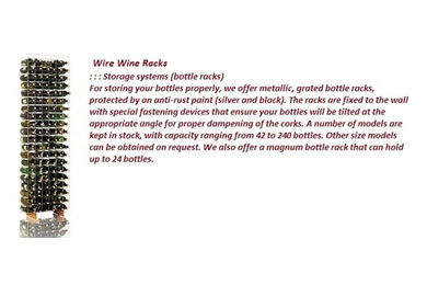 Wine Cave Wire Wine Racks