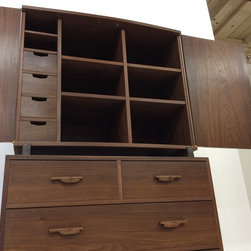 Walnut Tall Dresser - Chests of Drawers