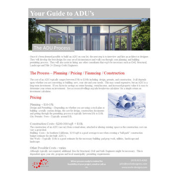 Your Guide To ADU's