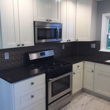 Kitchen Remodel - Vanilla Shaker Kitchen Cabinets