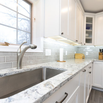 White Transitional Kitchen