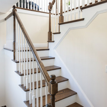 Staircase to reimagined attic