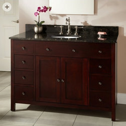 Customize Solid Wood Bathroom Vanity- - Products