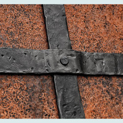 Fire Forged Overlap Straps | Handcrafted Metal - Range Hoods And Vents