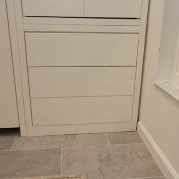 Custom Siena Modern Murphy Wall Bed with Hidden Desk in Side Cabinet